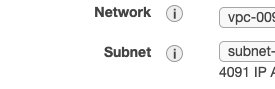 Set Network and Subnet